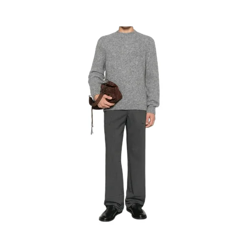 Pleated Zipper Casual Pants