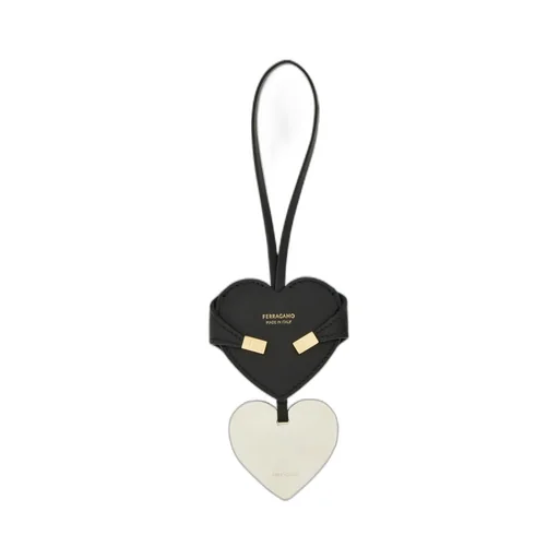 Logo-Print Charm
