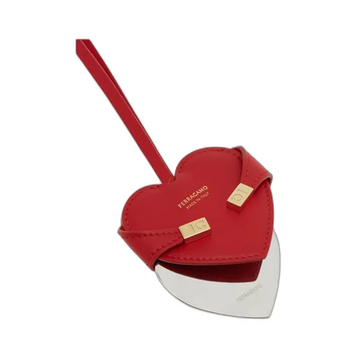 Hug Heart Mirror Charm