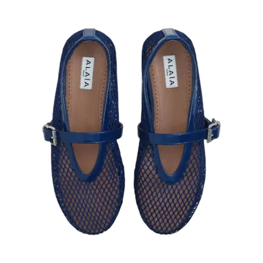 AlaÏA Fishnet Ballet Flats
