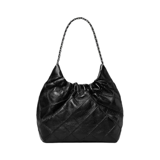 Tory Burch Fleming Distressed Top Handle Bag