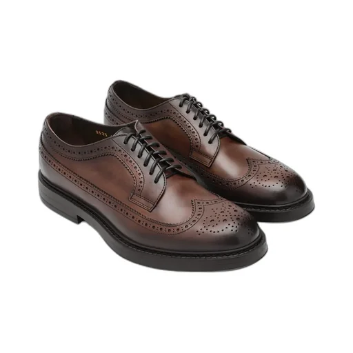 Doucal's Brogue Lace-Up Shoes