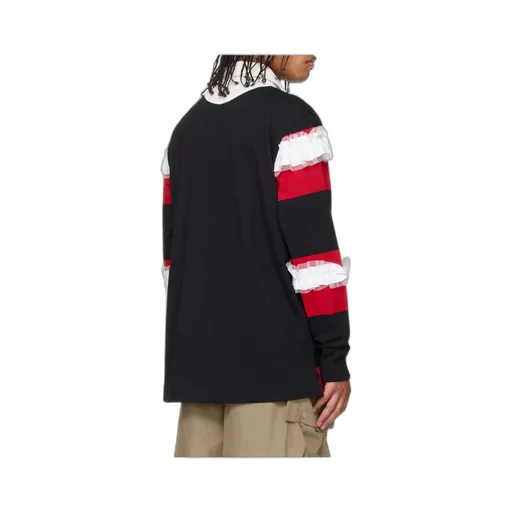 Ruffled Rugby Polo Shirt