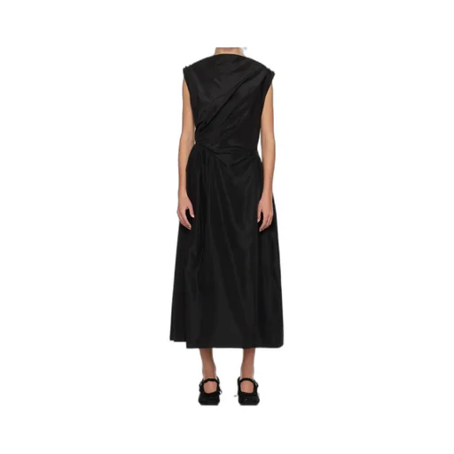 Draped Long Dress