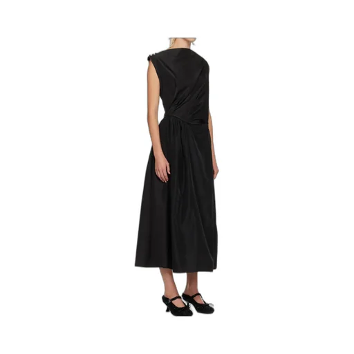 Draped Long Dress