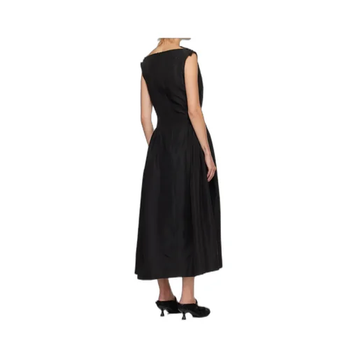 Draped Long Dress