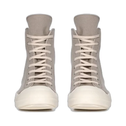 Lace-Up High-Top Casual Shoes
