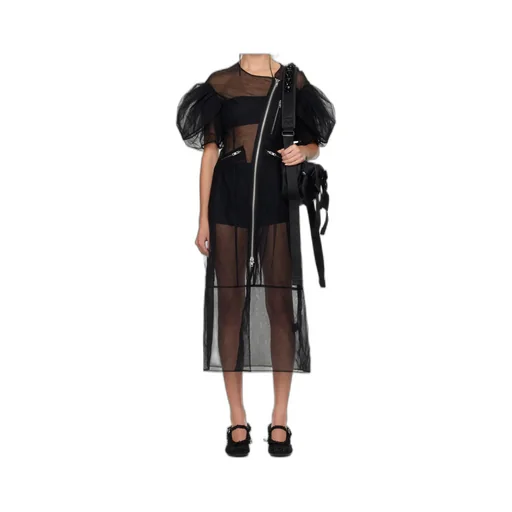 Semi-Sheer Dress