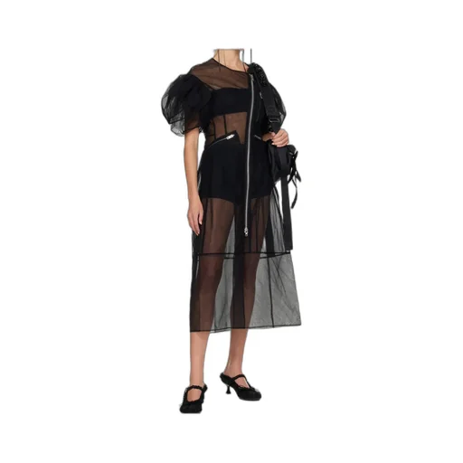 Semi-Sheer Dress