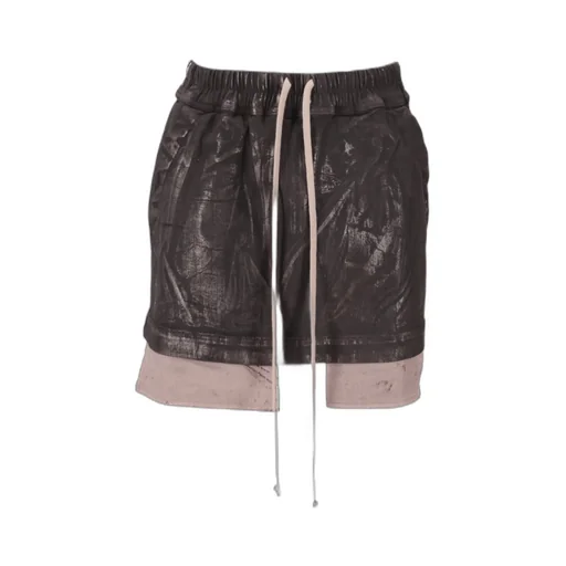 Rick Owens Drkshdw Fog Drawstring Mini Skirt