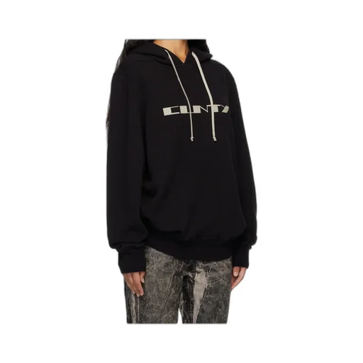 Rick Owens Drkshdw Drawstring Oversized Hoodie