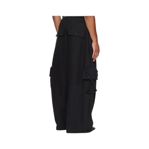 Drawstring-Fastening Multi-Pockets Trousers