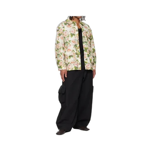 Drawstring-Fastening Multi-Pockets Trousers
