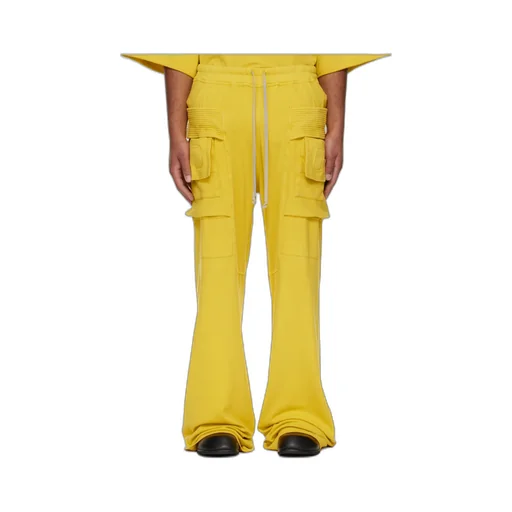 Rick Owens Drkshdw Wide Drawstring Cargo Pants