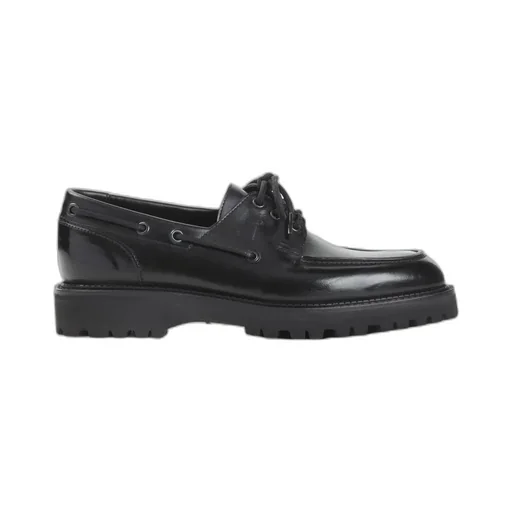 John Lobb Round Toe Lace-Up Shoes