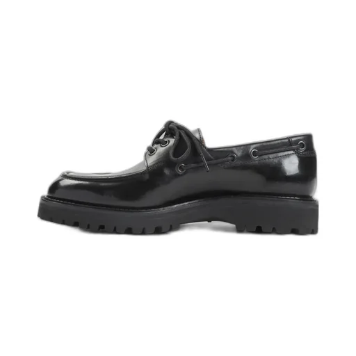 John Lobb Round Toe Lace-Up Shoes
