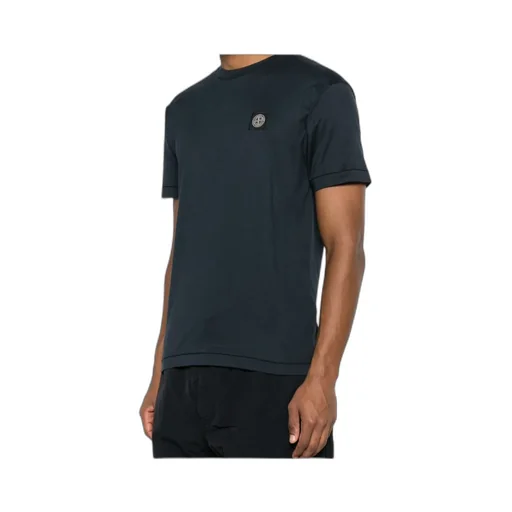 Stone Island Logo Patch Crewneck T-Shirt