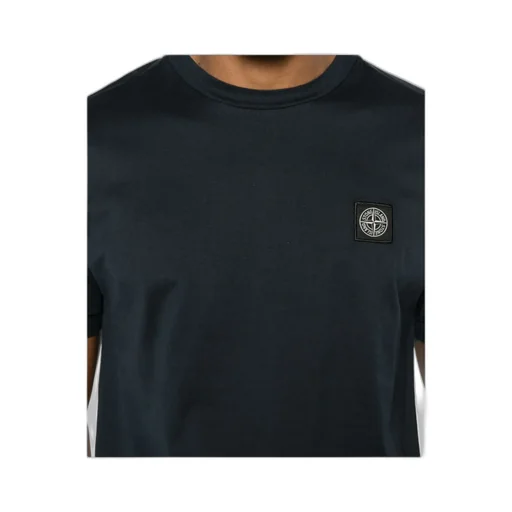 Stone Island Logo Patch Crewneck T-Shirt