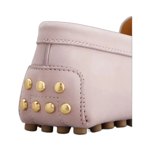 Tod's Logo Detailed Slip-On Flat Shoes