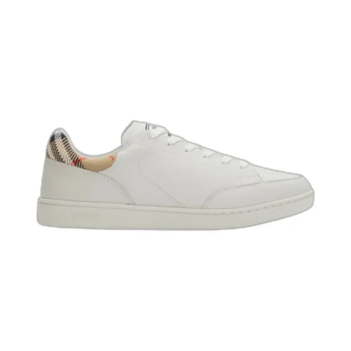 Burberry Checked Low-Top Sneakers