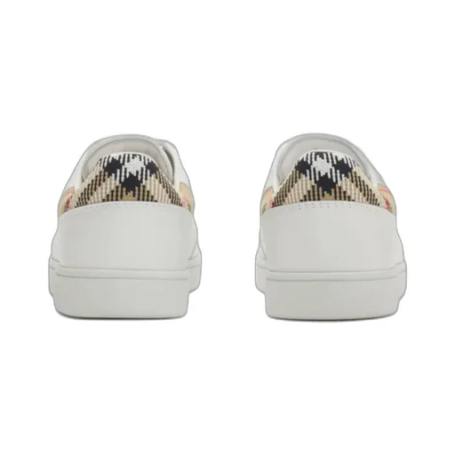 Burberry Checked Low-Top Sneakers