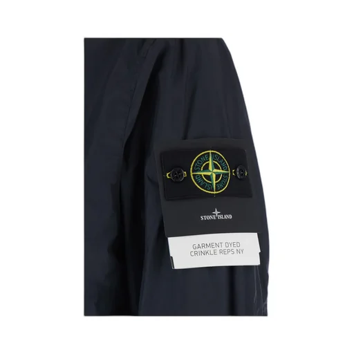 Stone Island Logo Patch Zip-Up Jacket