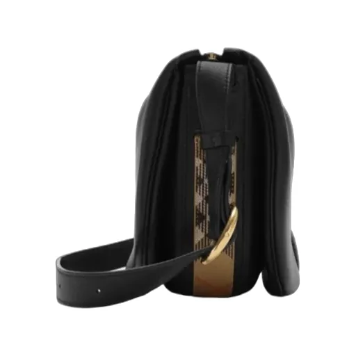 Burberry Ekd Foldover-Top Shoulder Bag