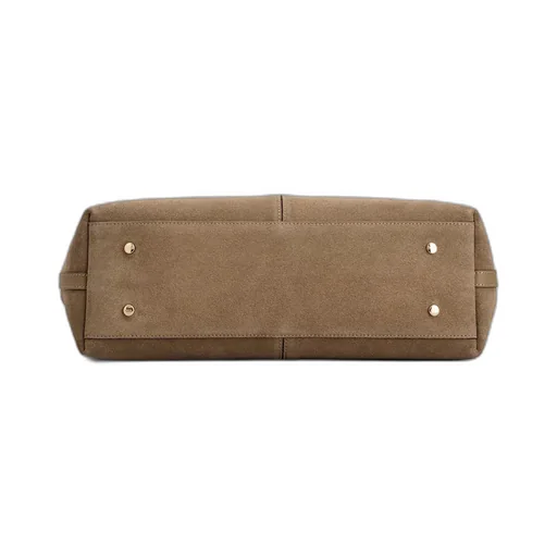 Tod's Logo Plaque Medium-Small Shopping Bag