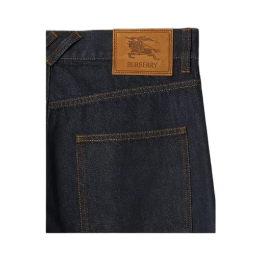 Burberry Straight Turn-Up Jeans