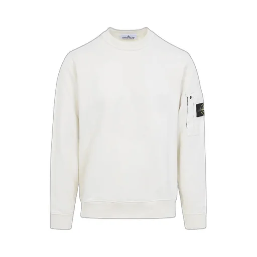 Stone Island Logo Patch Crewneck Sweatshirt