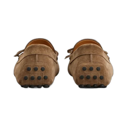 Tod's Logo Detailed Lace-Up Boat Shoes