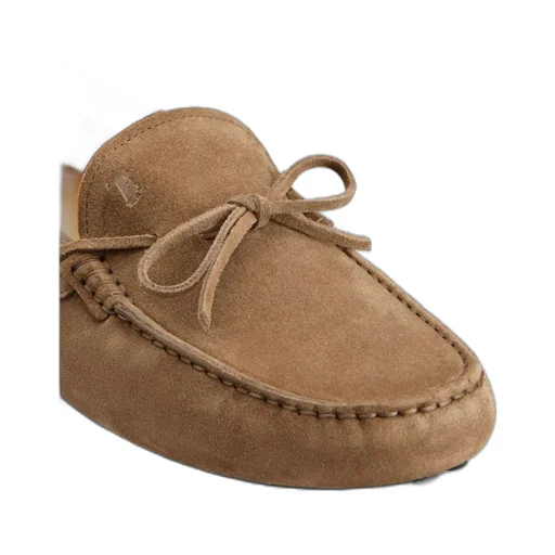 Tod's Logo Detailed Lace-Up Boat Shoes