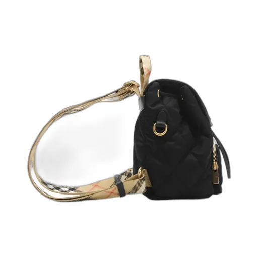 Burberry Quilted Horseshoe Drawstring Backpack