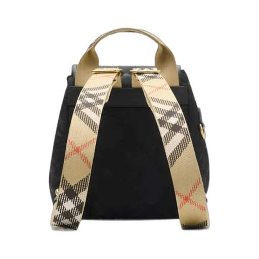 Burberry Quilted Horseshoe Drawstring Backpack