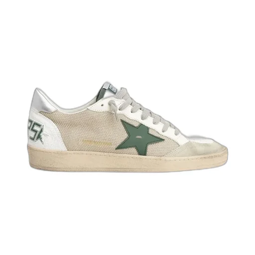 Golden Goose Deluxe Brand Ballstar Net Lace-Up Sneakers