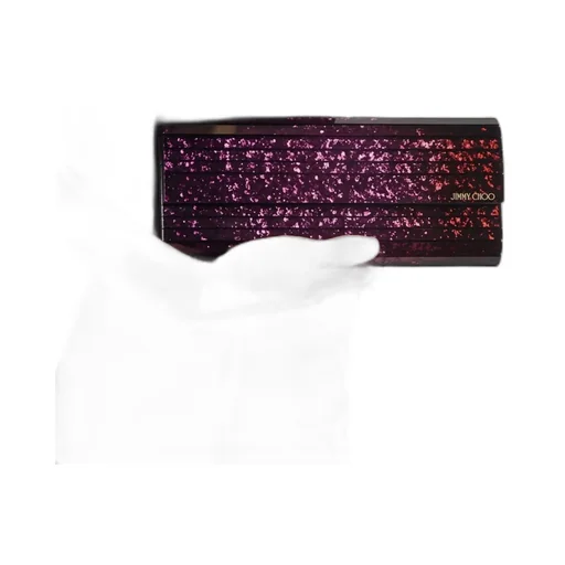 Sweetie Glitter-Embellished Clutch Bag