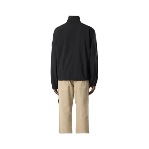 Stone Island High Neck Zip-Up Jacket