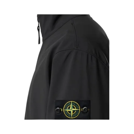 Stone Island High Neck Zip-Up Jacket