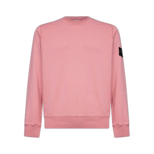 Stone Island Logo Patch Crewneck Sweatshirt