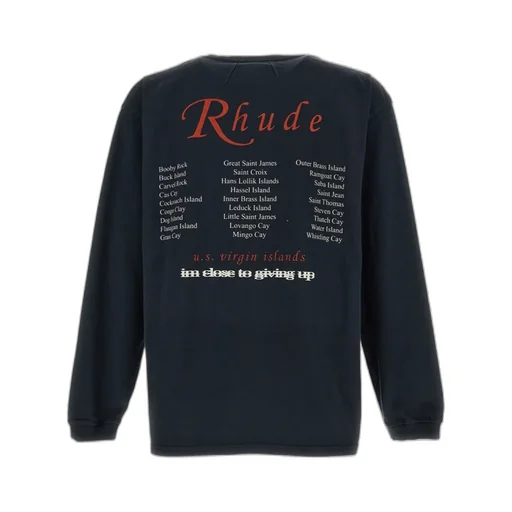 Rhude Logo Printed T-Shirt