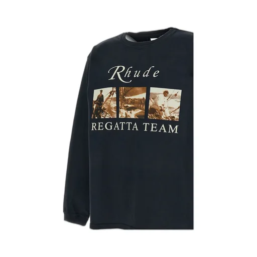 Rhude Logo Printed T-Shirt
