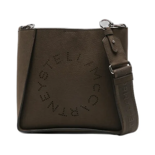 Stella Mccartney Logo Square Crossbody Bag