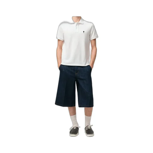 Ami Short Sleeves Ami De Coeur Polo Shirt