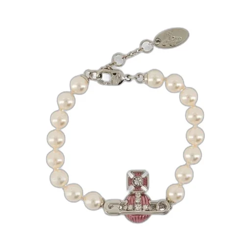 Vivienne Westwood Embellished Orb-Charm Bracelet