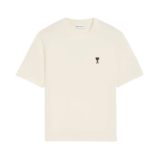 Ami Paris Short Sleeved Crewneck T-Shirt