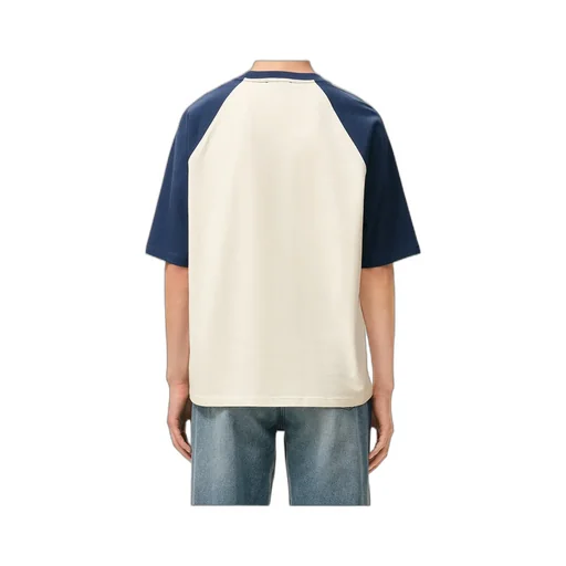 Ami Paris Logo Patch Crewneck T-Shirt