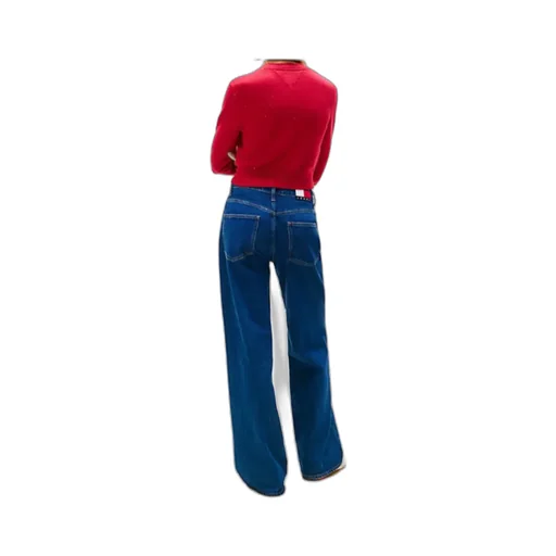 Tommy Flag Sequin Slim Jumper