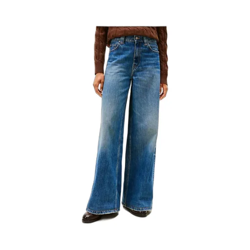 70S Five-Pockets High-Rise Wide-Leg Jeans