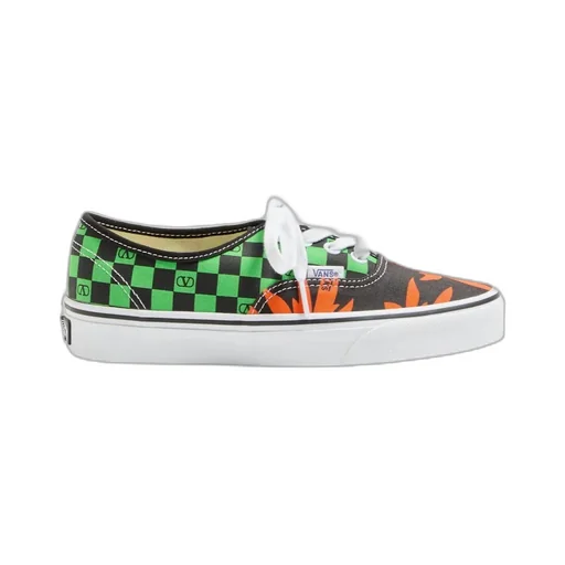 Printed Lace-Up Low-Top Casual Shoes