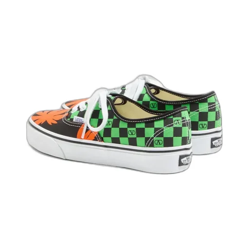 Printed Lace-Up Low-Top Casual Shoes